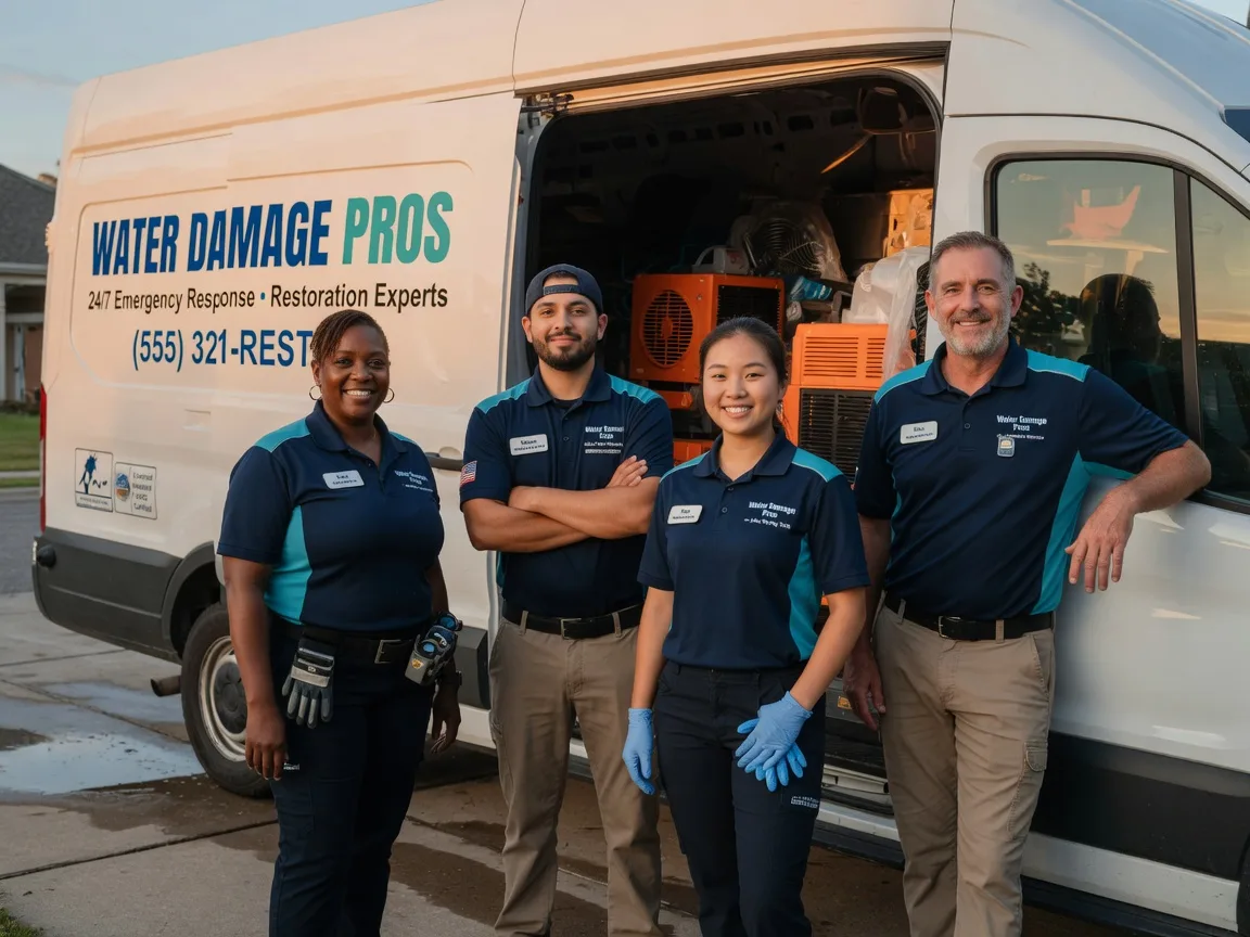 Water Damage Restoration company in Franklin, VT
